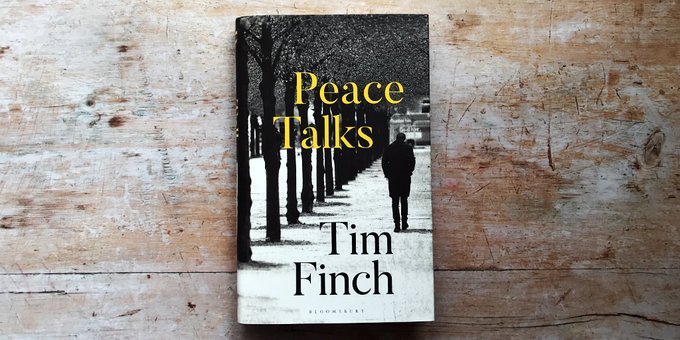 An extract from the cover of Peace Talks by Tim Finch